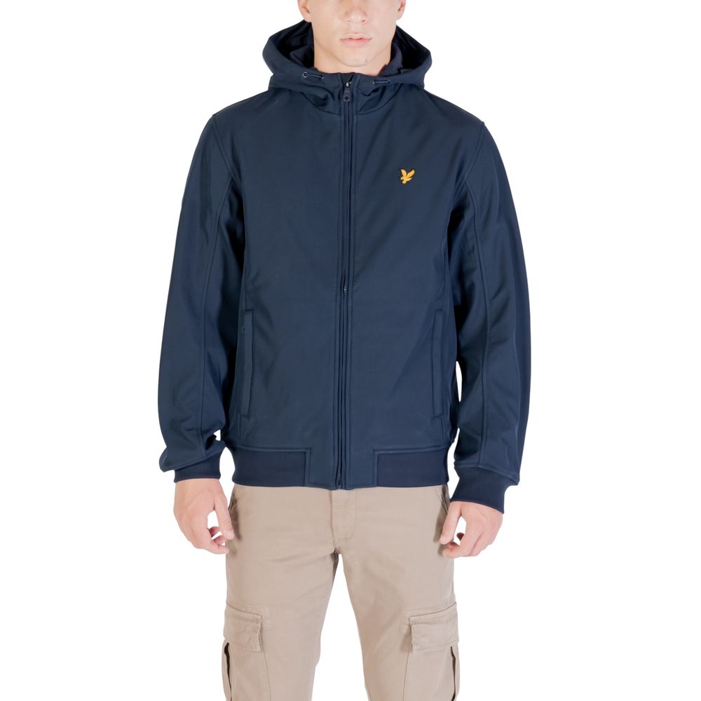 Lyle & Scott Blue Polyester Parka