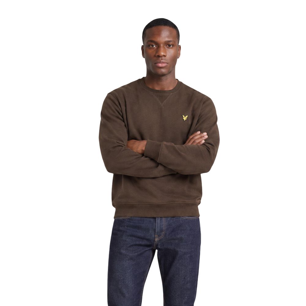 Lyle & Scott Brown Cotton Sweatshirt