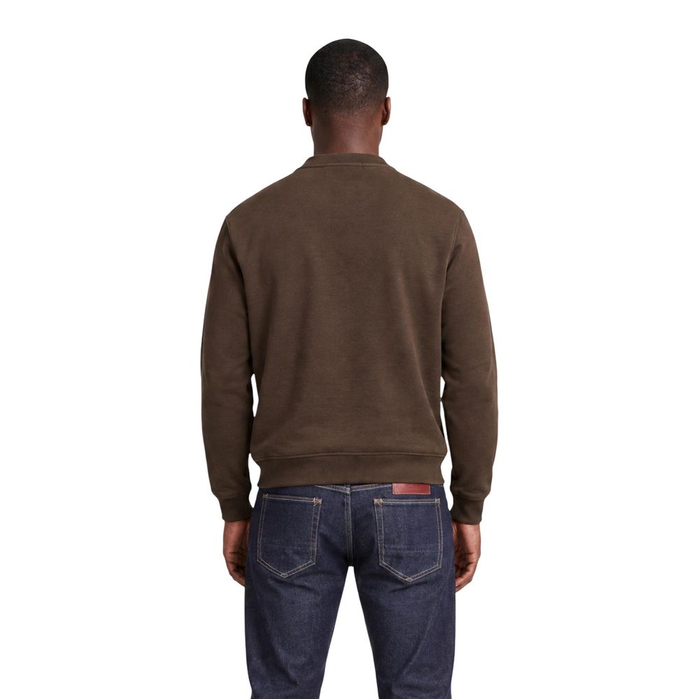 Lyle & Scott Brown Cotton Sweatshirt