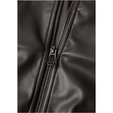 Street One Brown Polyester Leather Jacket