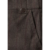 Street One Brown Polyester Casual Pants