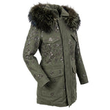 Mr&Mrs Italy Green Cotton Women Jacket