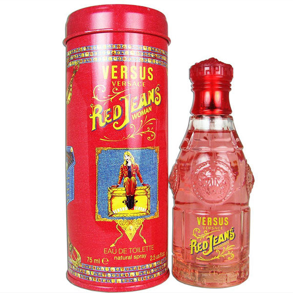 VERSACE RED JEANS WOMANEAU DE TOILETTE 75 ML