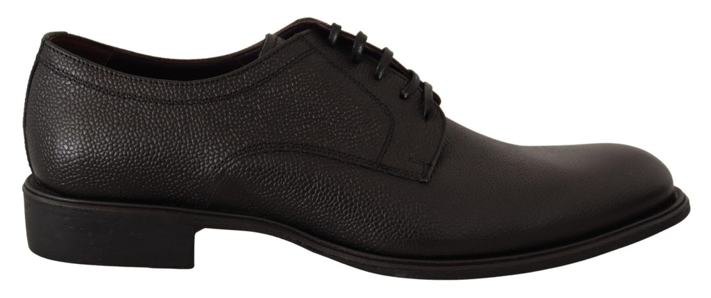 Scarpe eleganti Derby in pelle nera