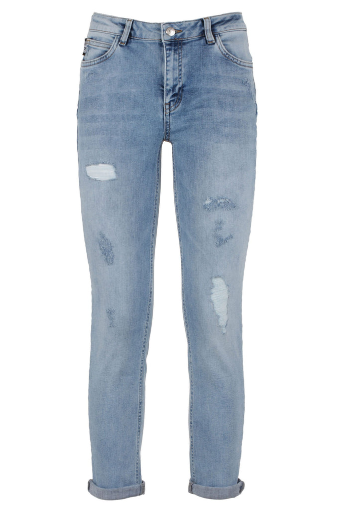 Blue Cotton Women's Jean