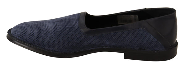 Elegant Perforated Leather Loafers