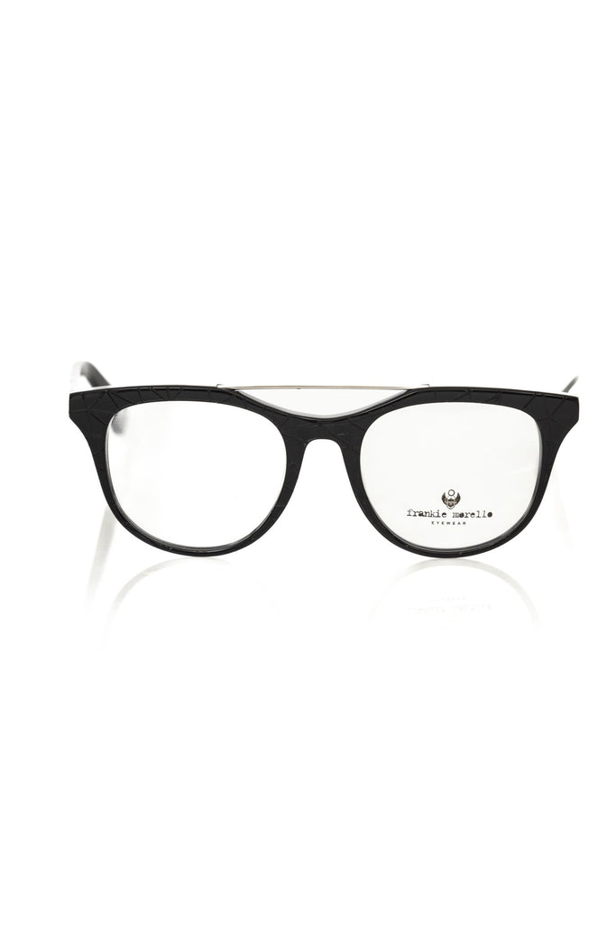 Frankie Morello Black Acetate Men Frame