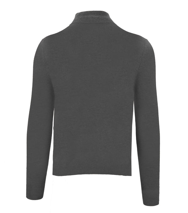 Gray Cashmere Men Sweater