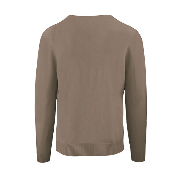 Maglione da uomo in cashmere beige