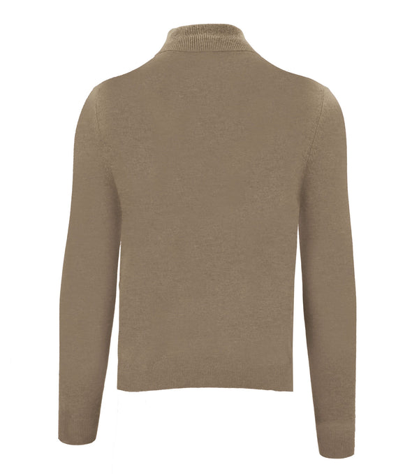 Maglione da uomo in cashmere beige