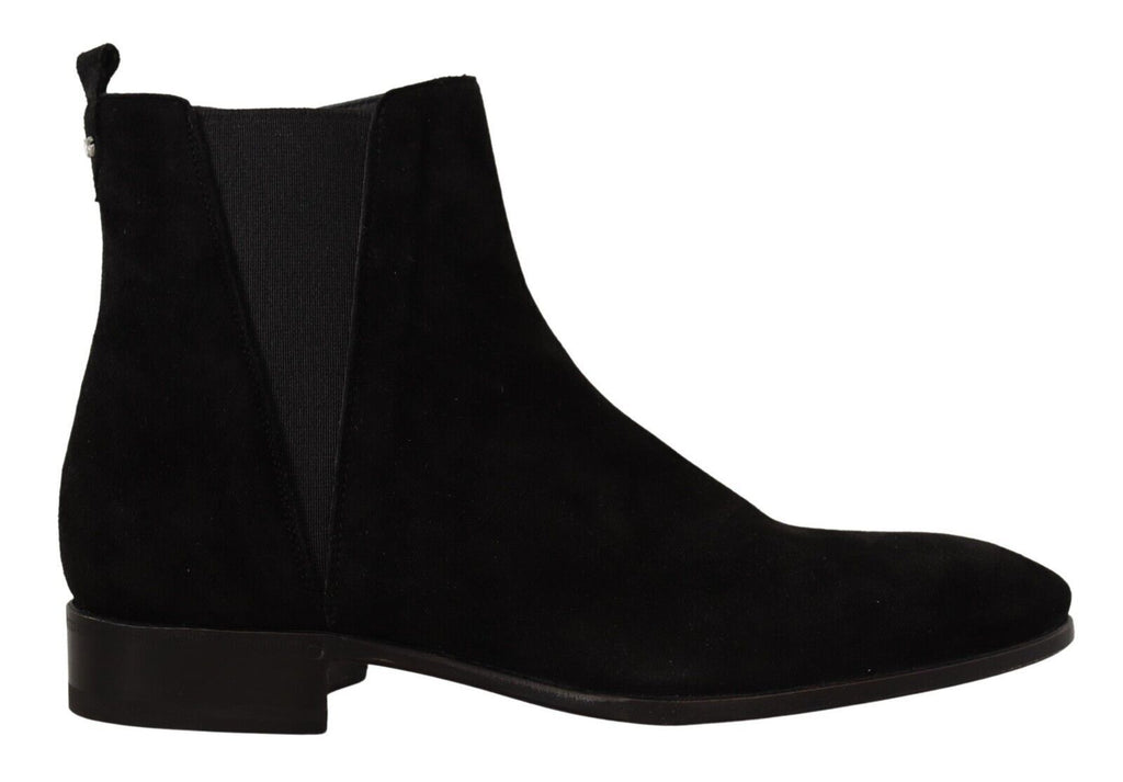 Elegant Suede Leather Chelsea Boots