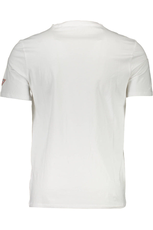 White Cotton Men T-Shirt