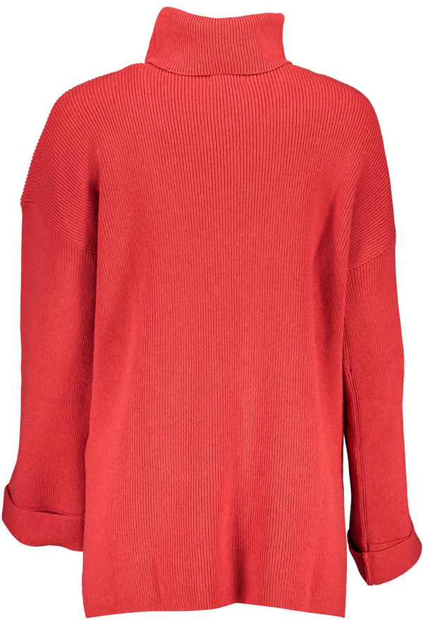 Red Wool Women Sweater