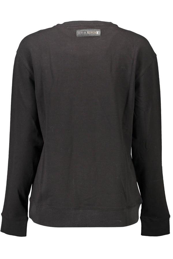 Maglione da donna in cotone nero