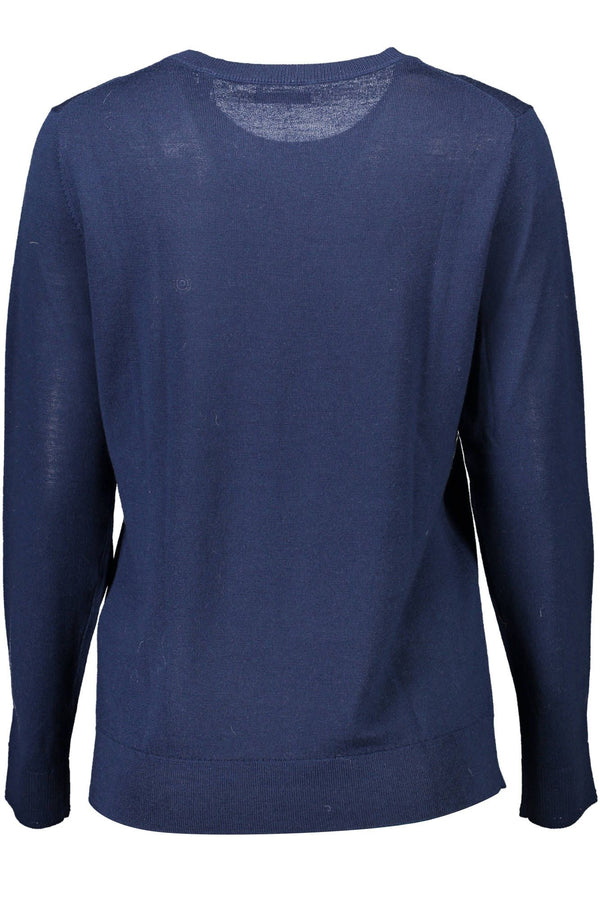 Maglione da donna in lana blu