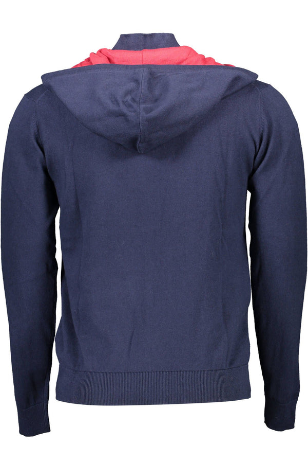 Blue Cotton Men's Sweater