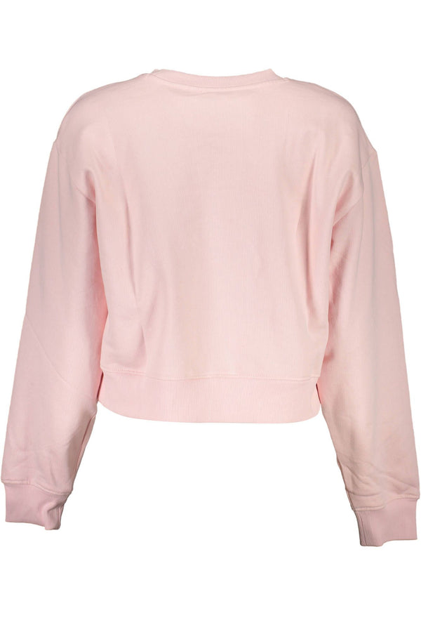 Pink Cotton Men Sweater