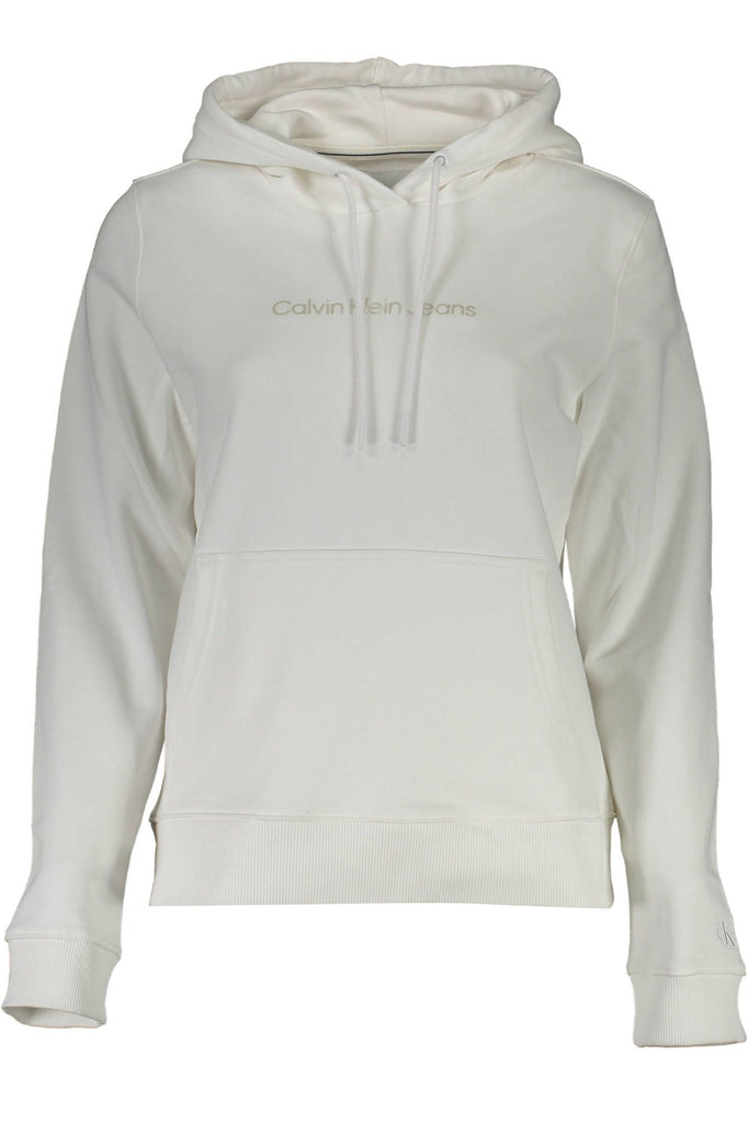 Maglione da donna in cotone bianco