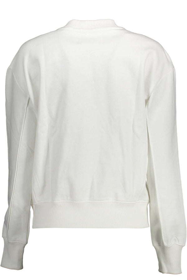 Maglione da donna in cotone bianco