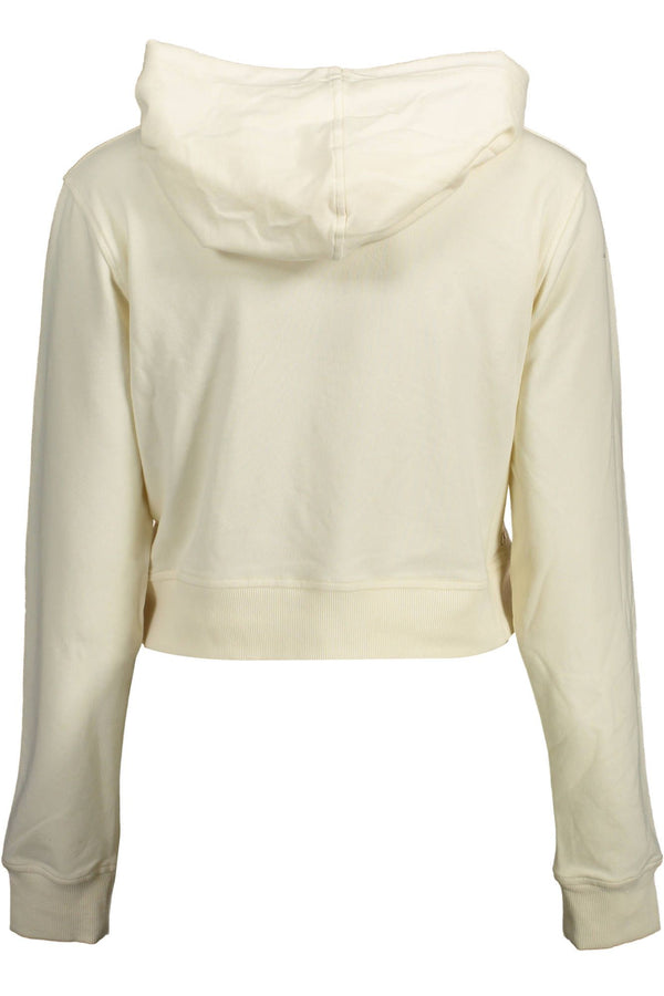 Maglione da donna in cotone bianco