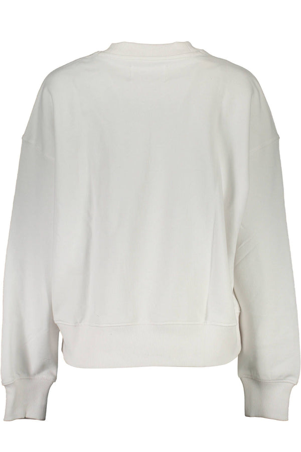 Maglione da donna in cotone bianco