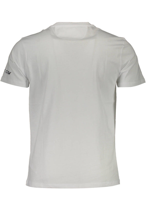 White Cotton Men T-Shirt