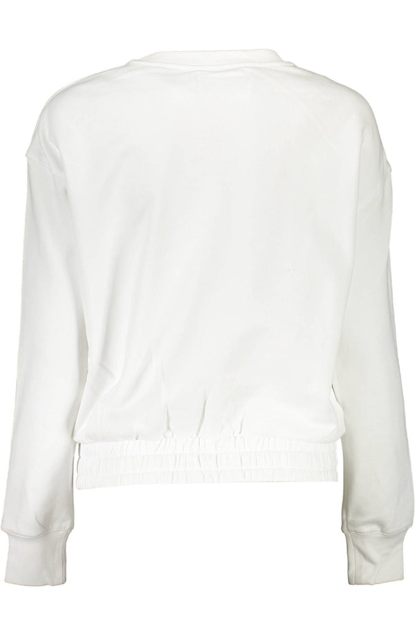 Maglione da donna in cotone bianco