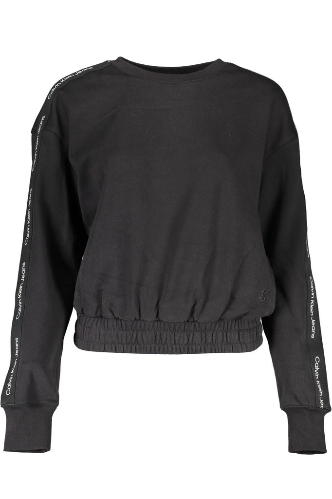 Maglione da donna in cotone nero