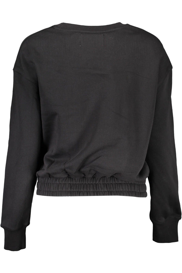 Maglione da donna in cotone nero