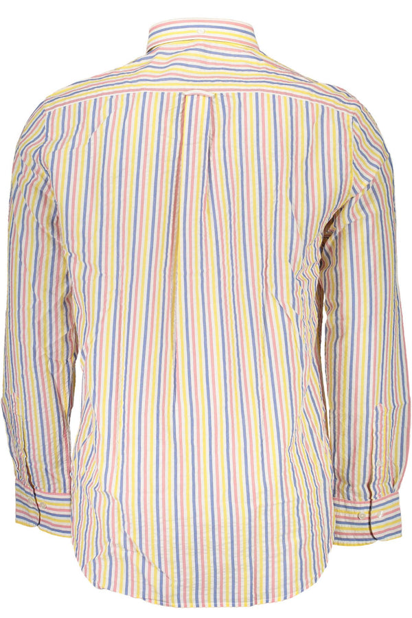 Camicia da uomo in cotone bianco