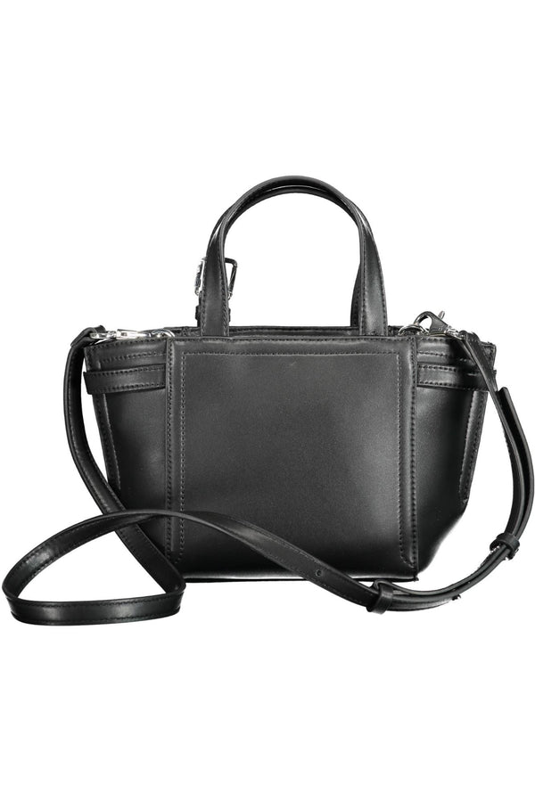 Borsa da donna in poliestere nero