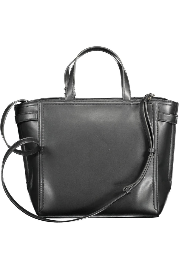 Borsa da donna in poliestere nero