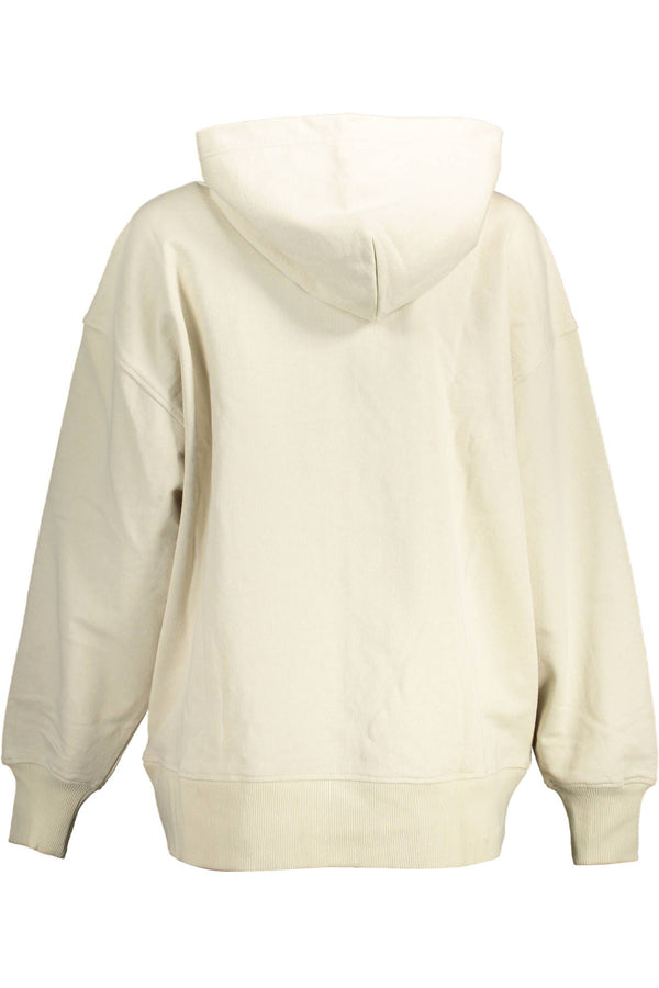 Maglione da donna in cotone beige