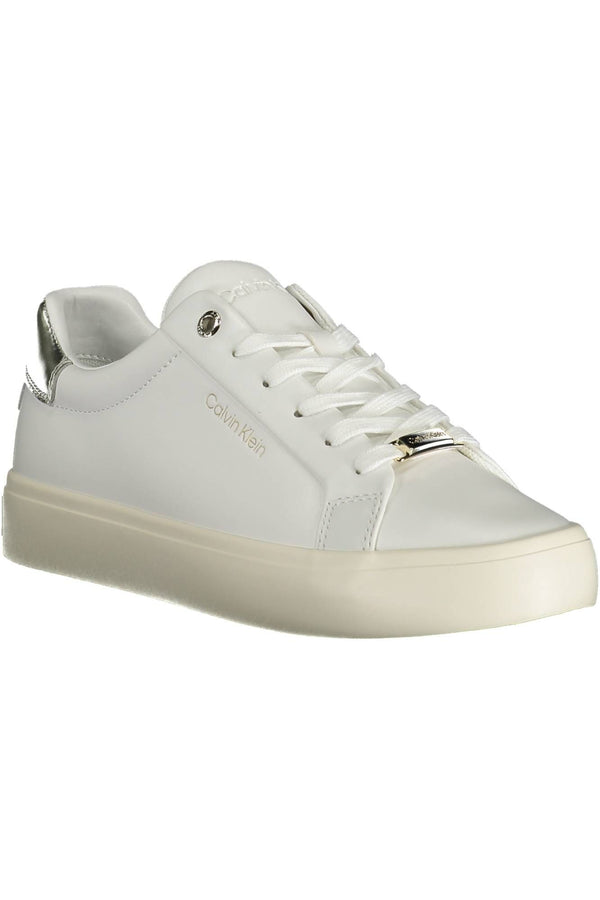 Sneaker donna in pelle bianca