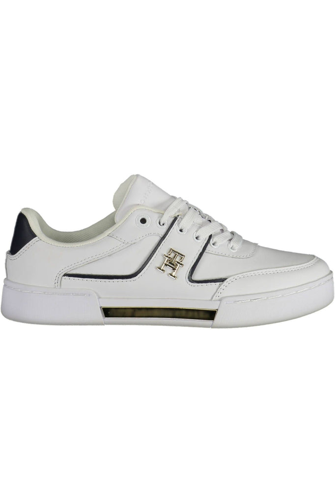 Sneaker donna in pelle bianca