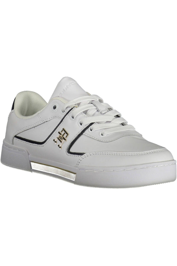 Sneaker donna in pelle bianca