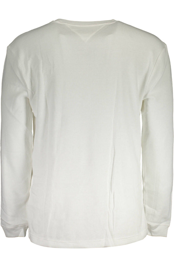 Maglione da uomo in cotone bianco