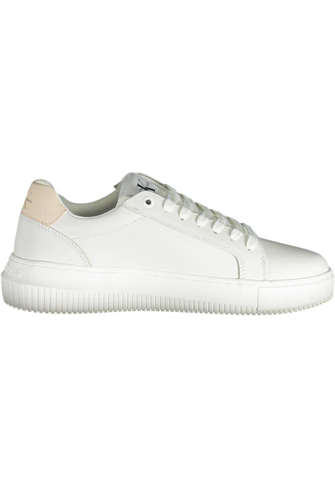 Sneaker donna in pelle bianca