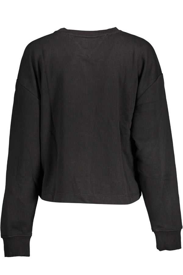 Maglione da donna in cotone nero