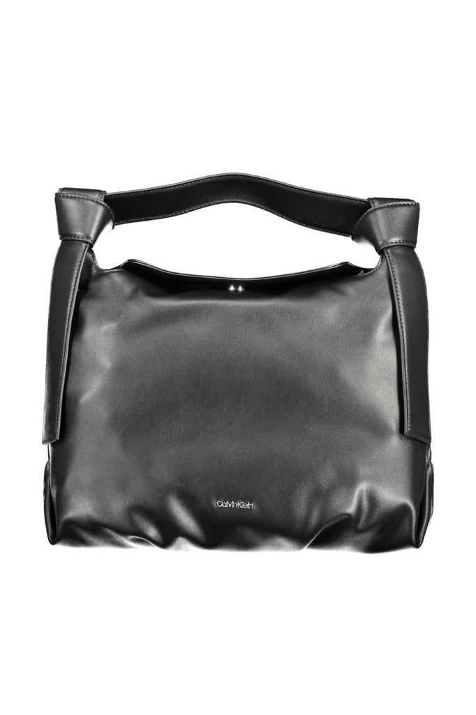 Borsa da donna in poliestere nero