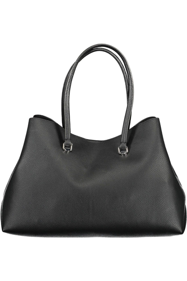 Borsa da donna in poliestere nero