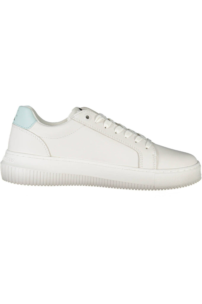 Sneaker donna in pelle bianca