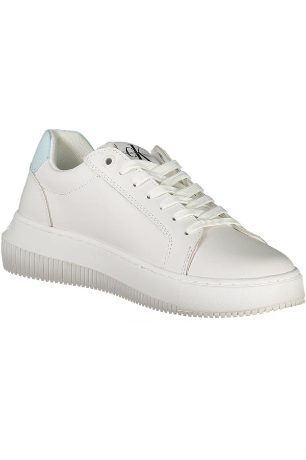 Sneaker donna in pelle bianca