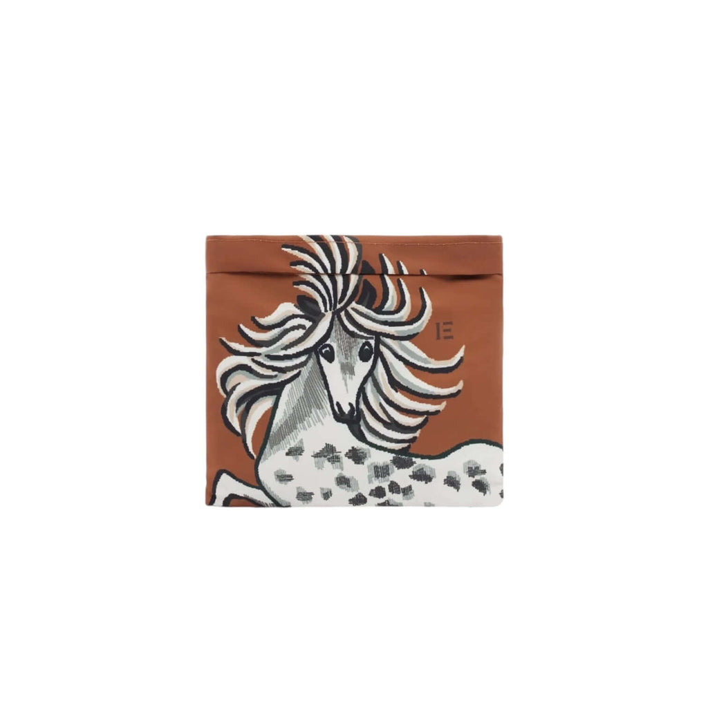 Borsa Maxi Shopping Western Marrone