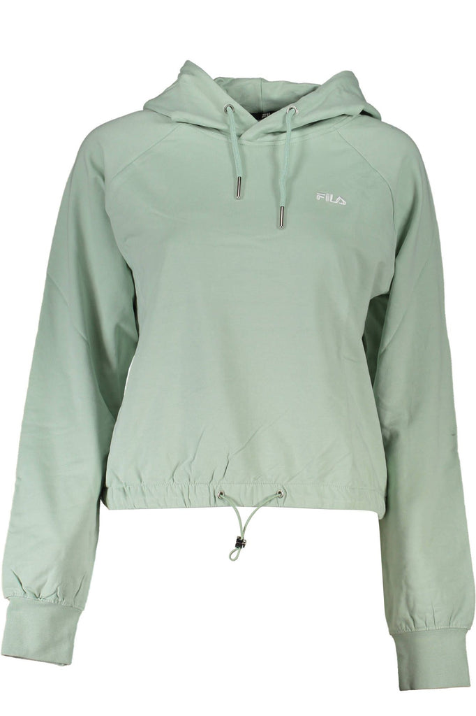 Maglione da donna in cotone verde