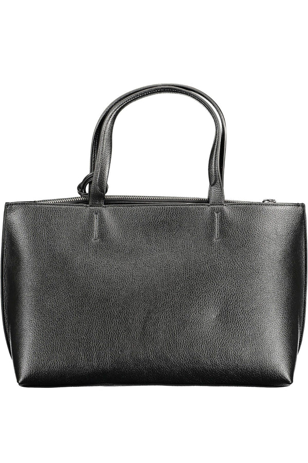 Borsa da donna in poliestere nero