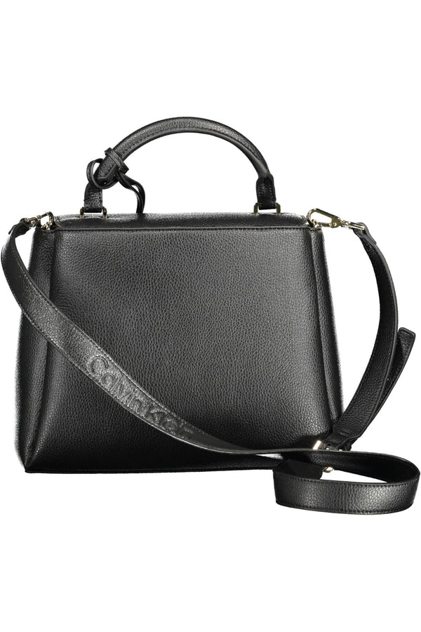 Borsa da donna in poliestere nero