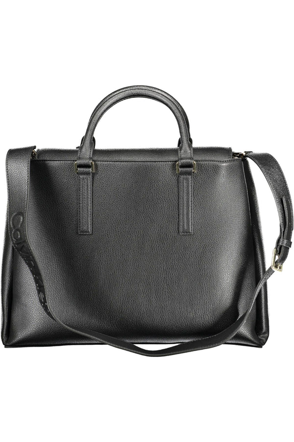 Borsa da donna in poliestere nero