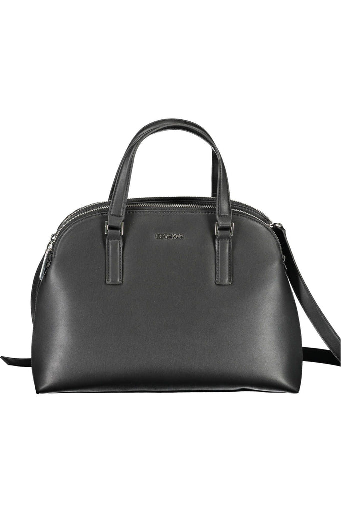 Borsa da donna in poliestere nero