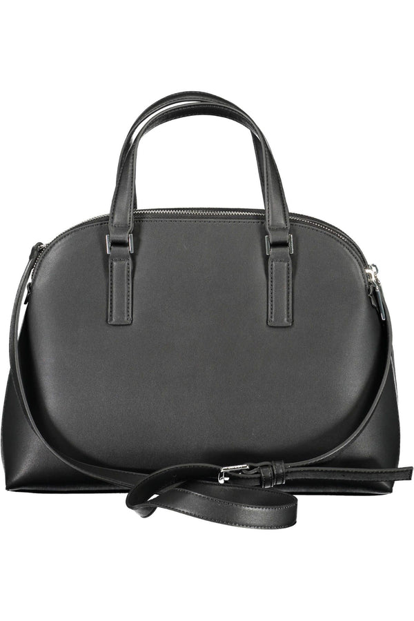 Borsa da donna in poliestere nero